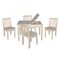 International Concepts Rectangle Table with 4 Mission Juvenile Chairs, 24 in W, 33.1 in L, 22.2 in H, Wood, Unfinished K-JT2532L-263-4 - alternate 2